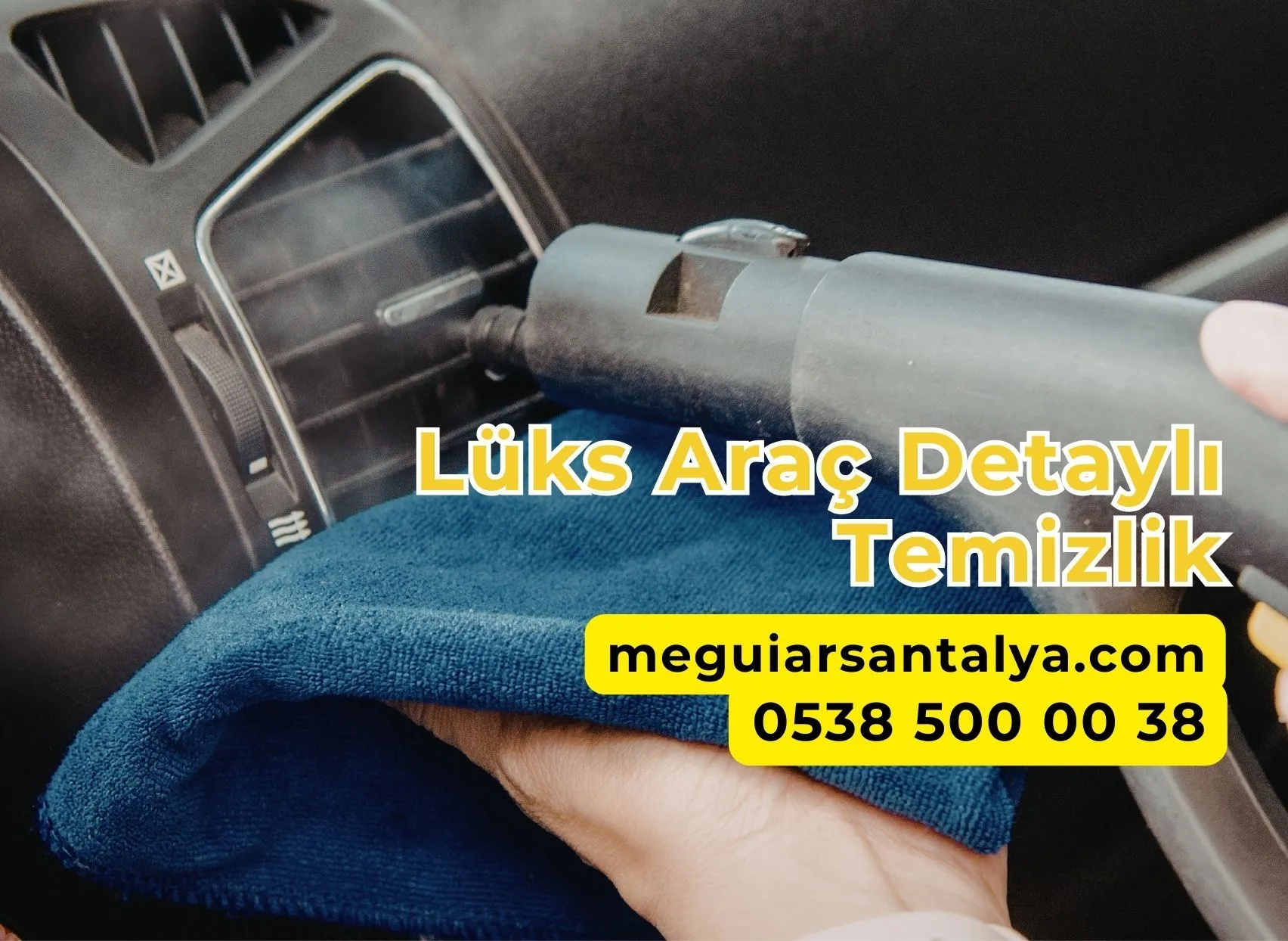 Lüks Araç Detaylı Temizlik